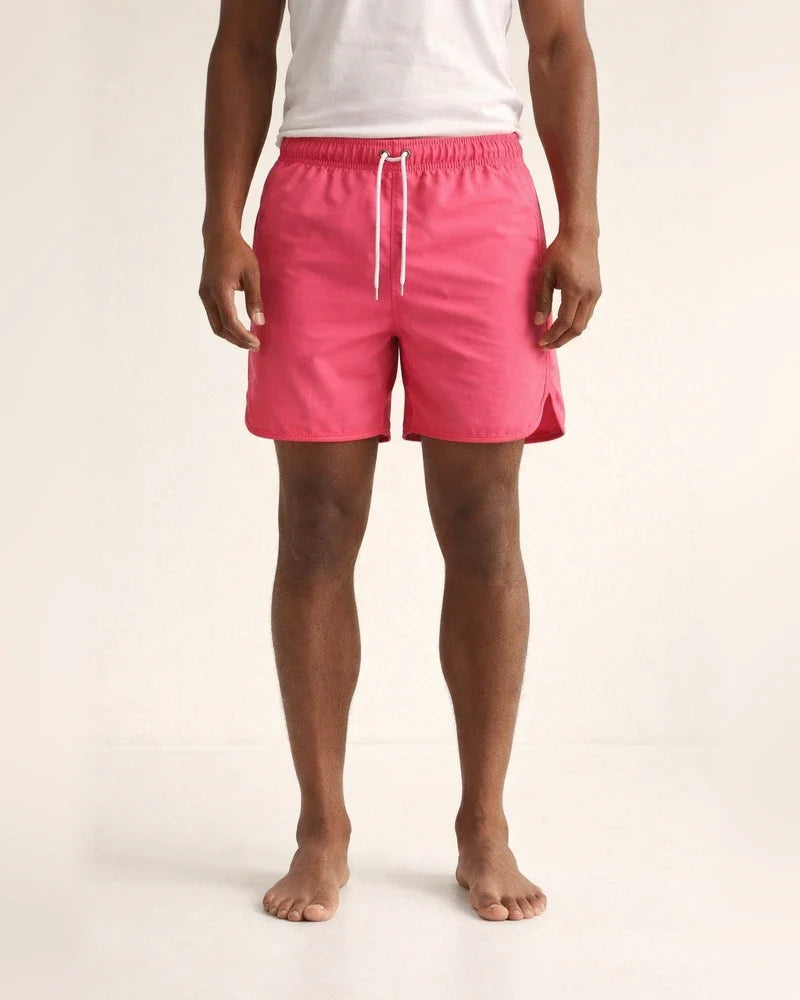 New Men's Fashion Beach Shorts Polyester Quick-drying Multi-color Sports Big Pants Outside Three-quarter Shorts | JRSEE:fb9b6de5-3e57-4137-8e3a-b29d39bb374e