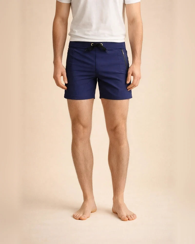 New Men's Swimming Trunks Flat Corner Quick-drying Beach Pants Swimsuit Vertical Pocket Swimming Trunks | JRSEE:d29979b4-2c27-4301-811f-4fdf6dd3e4b0