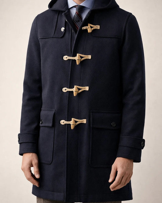 New Solid Color Middle-aged Loose Type Men's Trend in The Long Section of The Lapel Men's Coat Jacket | JRSEE:665260b0-b081-441f-862b-e7072779d468