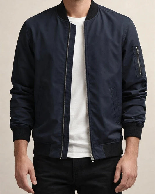 New Solid Color Spring and Autumn Men's Thin Section Jacket Casual Jacket Men's Baseball Clothing Men's Clothing | JRSEE:0f316e82-3fa0-4b3a-af7e-dd5d690bcb0b
