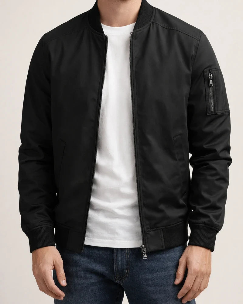 New Solid Color Spring and Autumn Men's Thin Section Jacket Casual Jacket Men's Baseball Clothing Men's Clothing | JRSEE:d529e3d5-1066-4800-b8cb-be6b7ea24273