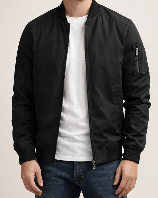 New Solid Color Spring and Autumn Men's Thin Section Jacket Casual Jacket Men's Baseball Clothing Men's Clothing | JRSEE:d529e3d5-1066-4800-b8cb-be6b7ea24273