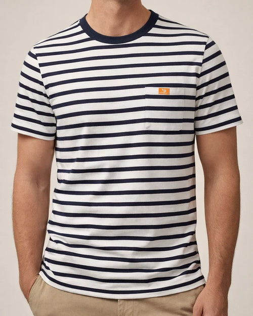 New Summer Arrival Men's Fashionable Casual Striped Short-Sleeve Round-Neck T-Shirt | JRSEE:9c8fbeee-a370-4a7d-8285-e518f93f79ce