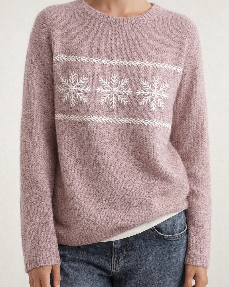 New Sweater Women Round Neck Loose Fashion Knitwear Printed Sweater | JRSEE:0027dce8-a87f-44d5-85d3-cdcc415a7d92