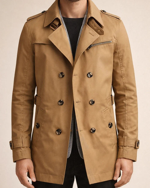 New Tops Men's Cotton Big Yards in The Long Section Jacket Men's Casual Solid Color Coat | JRSEE:88c13ea7-fd8b-4095-871e-d6e6f822f868