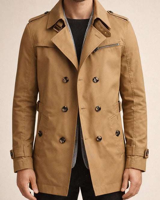 New Tops Men's Cotton Big Yards in The Long Section Jacket Men's Casual Solid Color Coat | JRSEE:88c13ea7-fd8b-4095-871e-d6e6f822f868