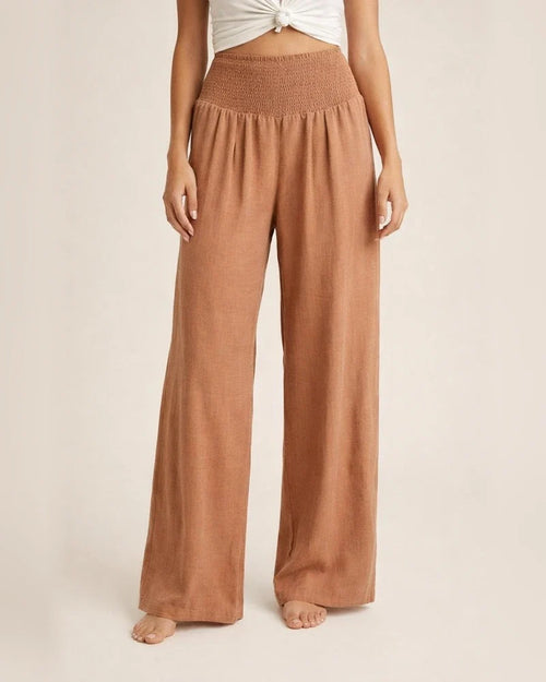 New Women's Casual Pants Casual Wind Cotton and Linen Comfortable Mid-waist Solid Color Pants | JRSEE:018b4abb-6a1f-4ebd-b65e-6b646d71aa53