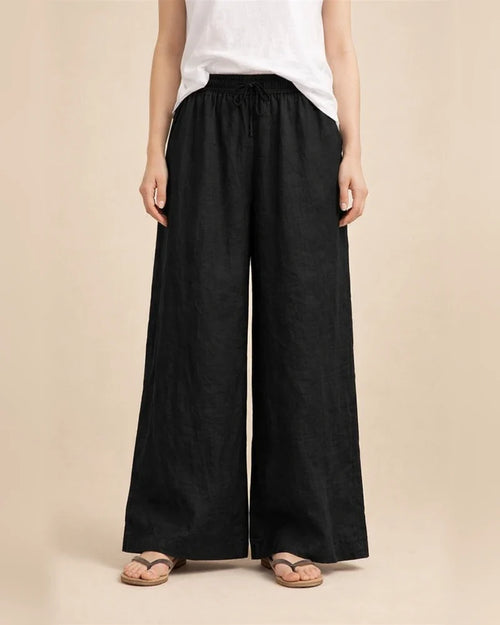 New Women's Loose Wide-legged Pants Fashion Temperament Cotton Pants | JRSEE:f3bc1817-9179-4e16-be05-6a27445c162e