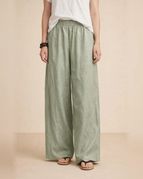 New Women's Loose Wide-legged Pants Fashion Temperament Cotton Pants | JRSEE:8054e6c2-4083-4f27-b75c-91f9a99fedb4