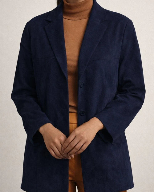 New Women's Retro-style Long-sleeved Suit Jacket | JRSEE:25171b88-7f60-4f8b-9672-0a2411f57ba4