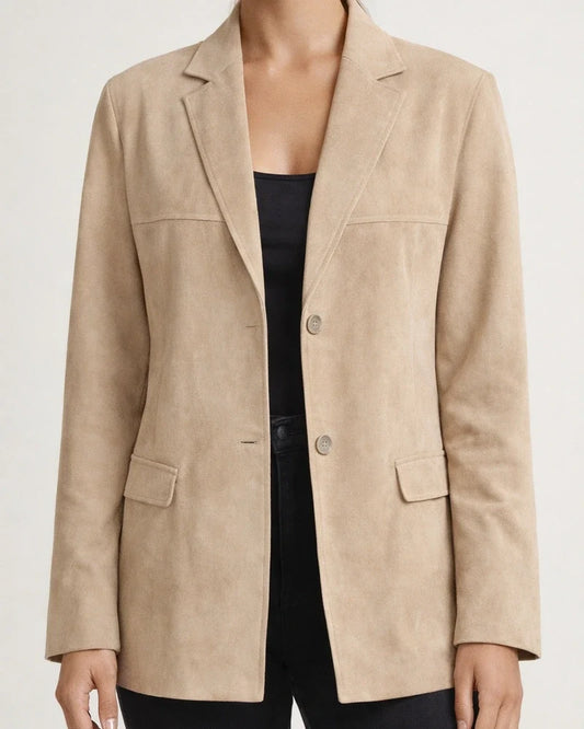 New Women's Retro-style Long-sleeved Suit Jacket | JRSEE:2e1fd07f-d8b1-49b6-8ce6-49ae1b05e6e1