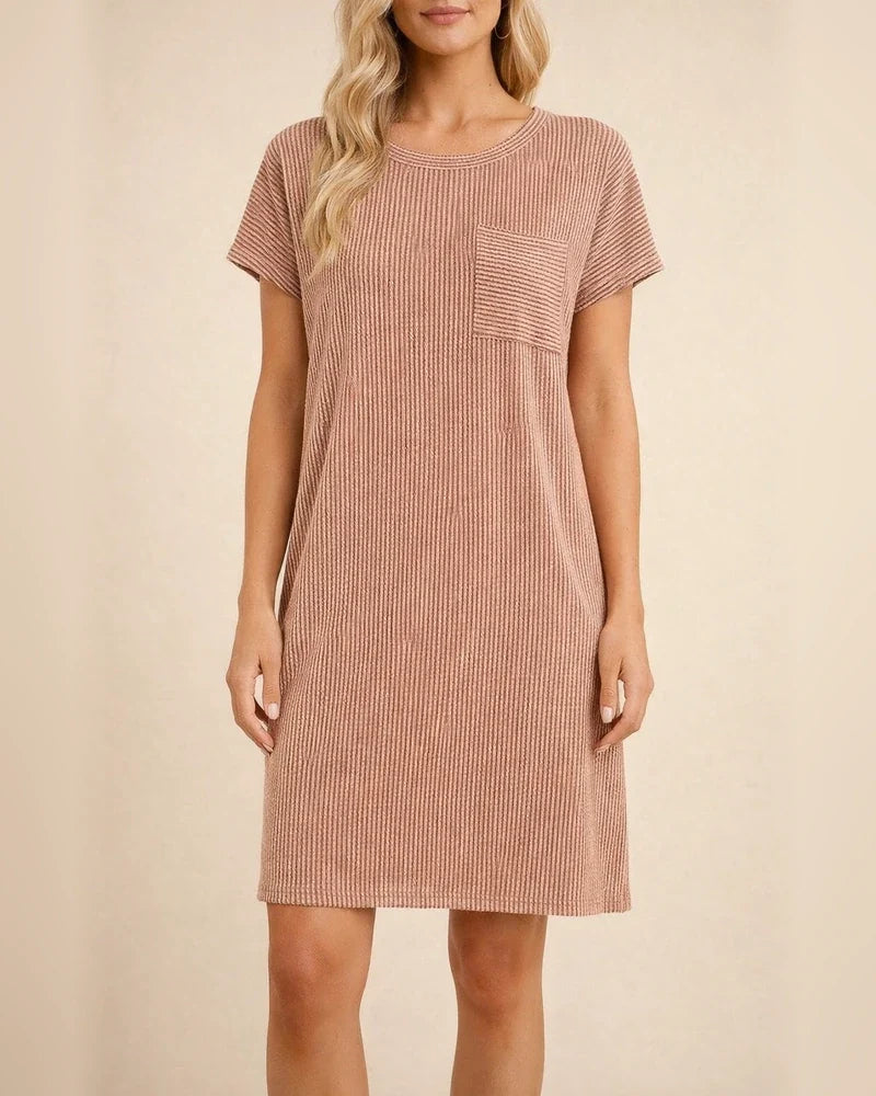 New Women's Summer Casual Short-sleeved Dresses | JRSEE:d1d9ac44-ccb3-4887-b4c1-5bb2f09d96c0