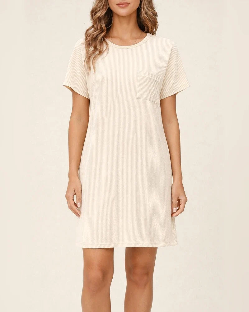 New Women's Summer Casual Short-sleeved Dresses | JRSEE:26376788-0e1e-49bc-aaf0-ff2858eaa0ce