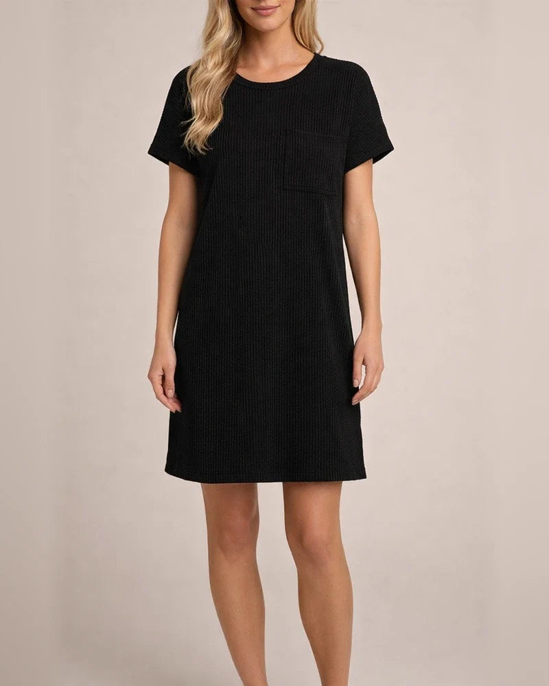 New Women's Summer Casual Short-sleeved Dresses | JRSEE:58b5ee37-3f59-4265-8f85-86e635a1daea