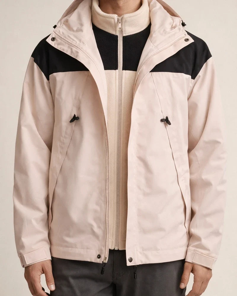 Outdoor Three-in-one Punching Jacket Men and Women Removable Two-piece Windproof Waterproof Mountaineering Clothing Jacket Men | JRSEE:1413e083-9342-4078-a86f-4cfe42a58bd5