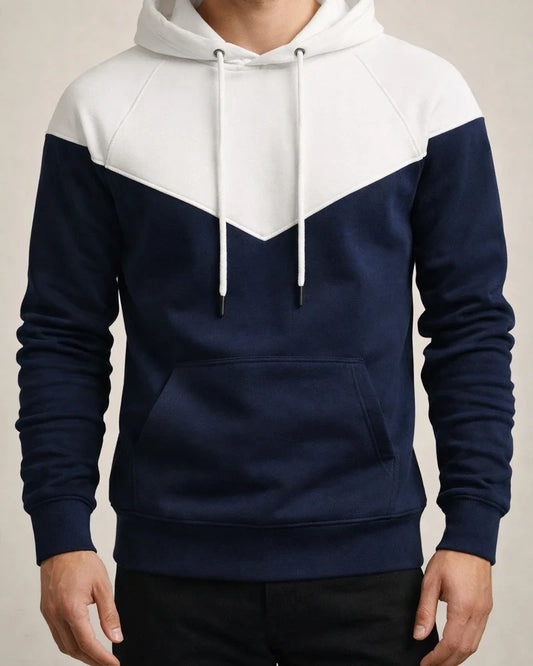 Pullover Solid Color Round Neck Pockets Long-sleeved Men's Color Blocking Color Collision Fashion Sweater Men's Casual Sports Tops | JRSEE:3dd8a349-ef05-47a8-94a9-78c7ce9f60ff