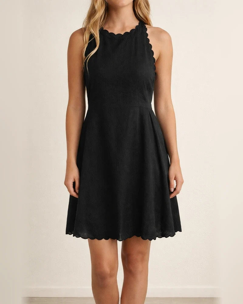 Sexy Solid Color Sleeveless Loose Women's Vest Dress | JRSEE:b9302ab3-45dd-4bf8-bec6-2c2fe41d947d