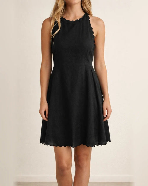 Sexy Solid Color Sleeveless Loose Women's Vest Dress | JRSEE:b9302ab3-45dd-4bf8-bec6-2c2fe41d947d