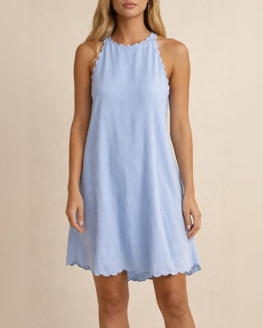 Sexy Solid Color Sleeveless Loose Women's Vest Dress | JRSEE:9fb8cfcf-6f7f-4f61-bdf3-722d64d088e1