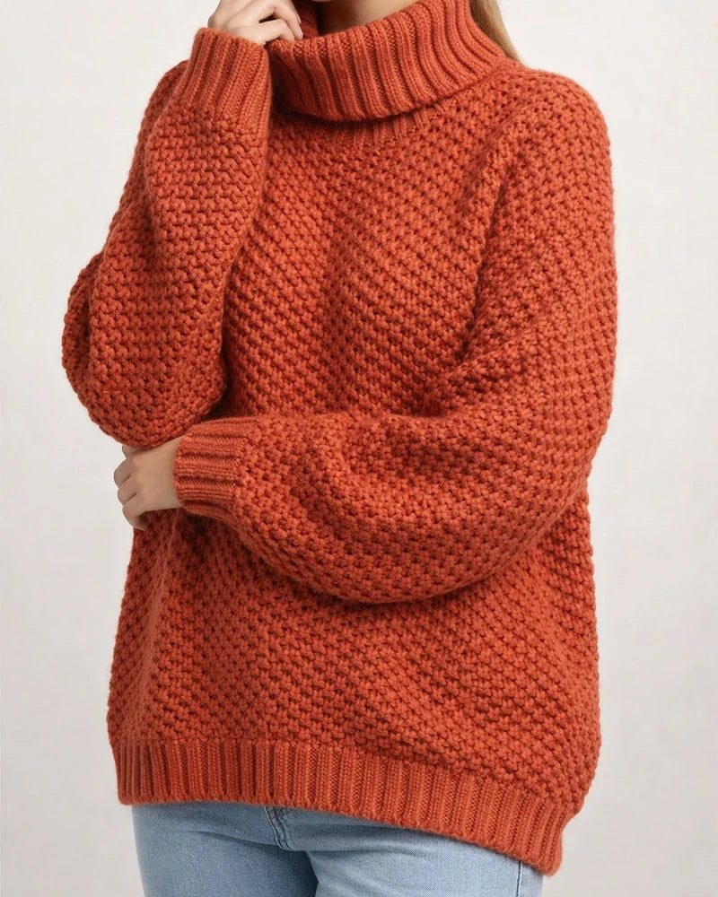 Share  Photo by Supplier   Women's Sweater Pullover Jumper Knitted Solid Color Basic Casual Chunky Long Sleeve Loose Sweater Cardigans Turtleneck Fall Winter Light Blue Green White | JRSEE:925bc787-6a40-4c54-b03a-48aa4f642a9e