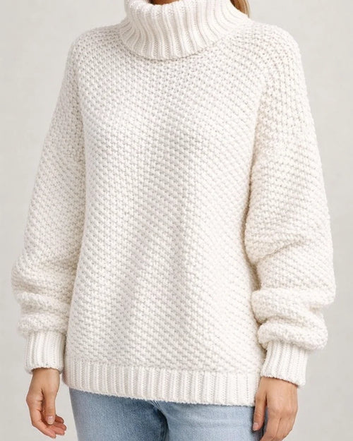 Share  Photo by Supplier   Women's Sweater Pullover Jumper Knitted Solid Color Basic Casual Chunky Long Sleeve Loose Sweater Cardigans Turtleneck Fall Winter Light Blue Green White | JRSEE:ce205311-5daa-4a88-9e2b-1357cee5d3ca