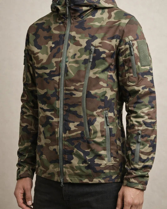 Soft Shell Fleece Outdoor Men's Windproof Waterproof Breathable Warm Jacket Sharkskin Jacket Rushing Jacket | JRSEE:8d9fe132-5248-4ae9-b746-2a5286e39db1