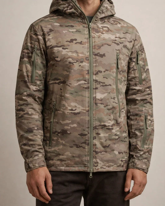 Soft Shell Fleece Outdoor Men's Windproof Waterproof Breathable Warm Jacket Sharkskin Jacket Rushing Jacket | JRSEE:3c30cd76-35eb-4917-b43c-69e9113bb6d0