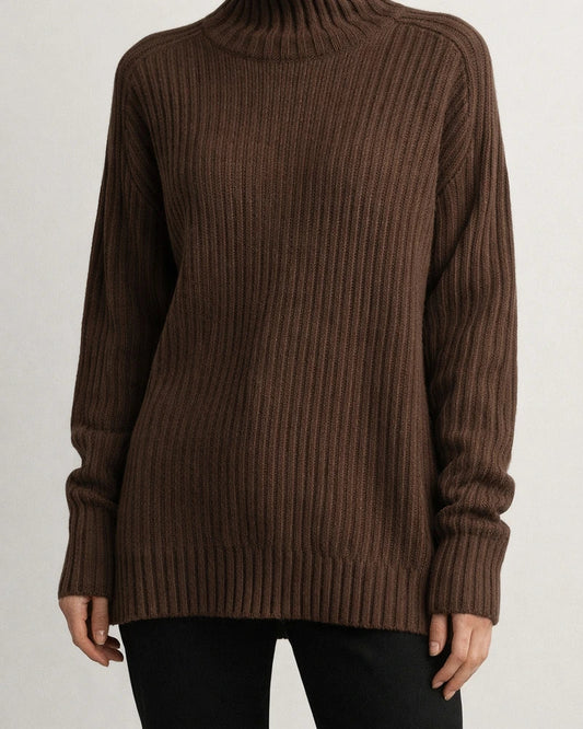 Solid Color Comfortable Loose Long Sleeve Top Temperament Sweater | JRSEE:d4029a44-d0ad-4094-bfed-cd5018772515