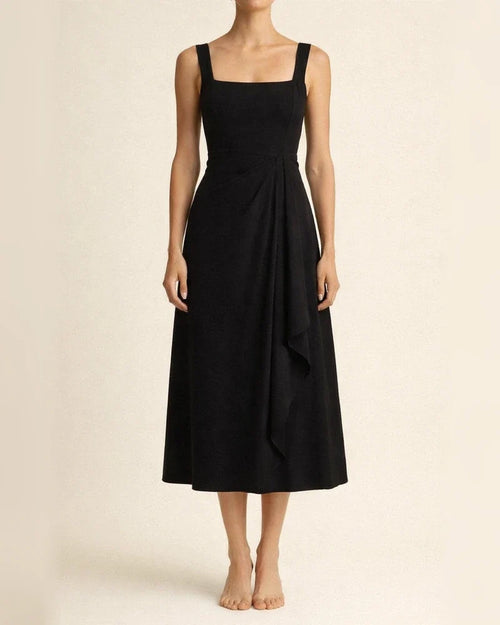 Solid Color Halter Simple Sexy Backless Dress | JRSEE:2ad0e2c3-c6f9-4373-8167-bf0afd6227d7