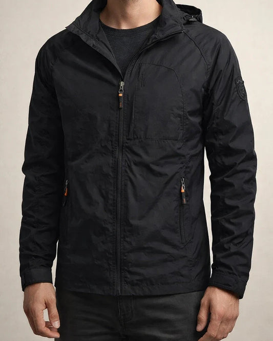 Solid Color Jacket Men Windbreaker Windproof Rushing Jacket Casual Loose Hooded Professional Outdoor Windproof Jacket | JRSEE:bfb7764c-e95c-4757-badb-a1eef3968961