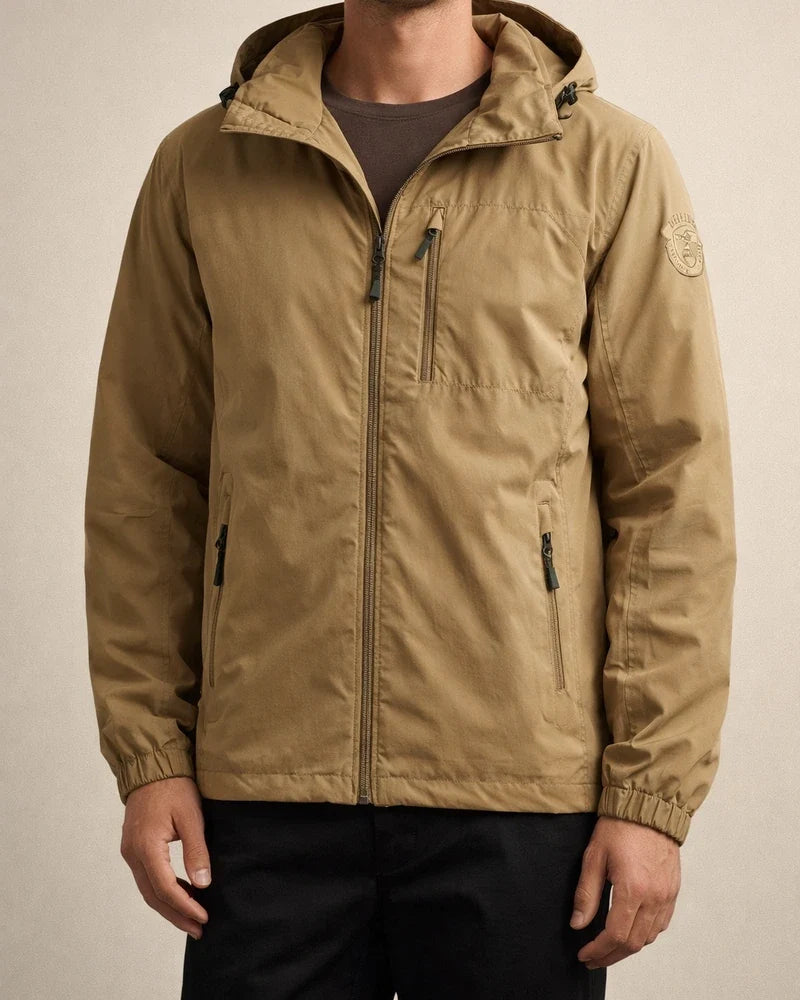 Solid Color Jacket Men Windbreaker Windproof Rushing Jacket Casual Loose Hooded Professional Outdoor Windproof Jacket | JRSEE:d323e8ac-2def-4660-b49e-1e1481654add