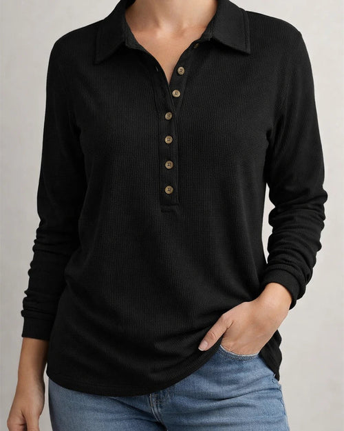 Solid Color Knit Sweater Women Lapel Long-sleeved Bottoming Tops New Fall and Winter | JRSEE:22e8133d-f88a-4b30-a2ae-553b7f97a88e