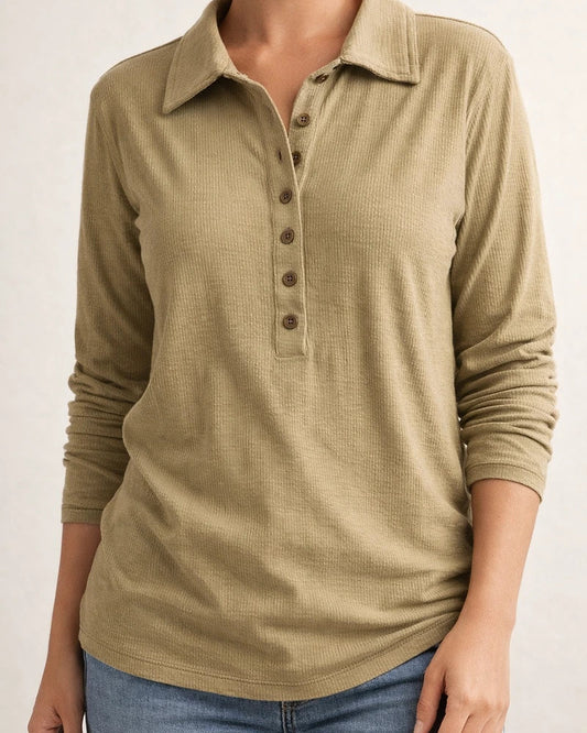 Solid Color Knit Sweater Women Lapel Long-sleeved Bottoming Tops New Fall and Winter | JRSEE:ba96c9f5-83d3-4018-ad32-a76cd67188ec