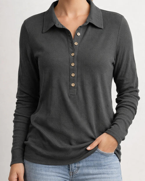 Solid Color Knit Sweater Women Lapel Long-sleeved Bottoming Tops New Fall and Winter | JRSEE:526deaa9-ce5d-491c-9a5c-7b7ff56a8c00