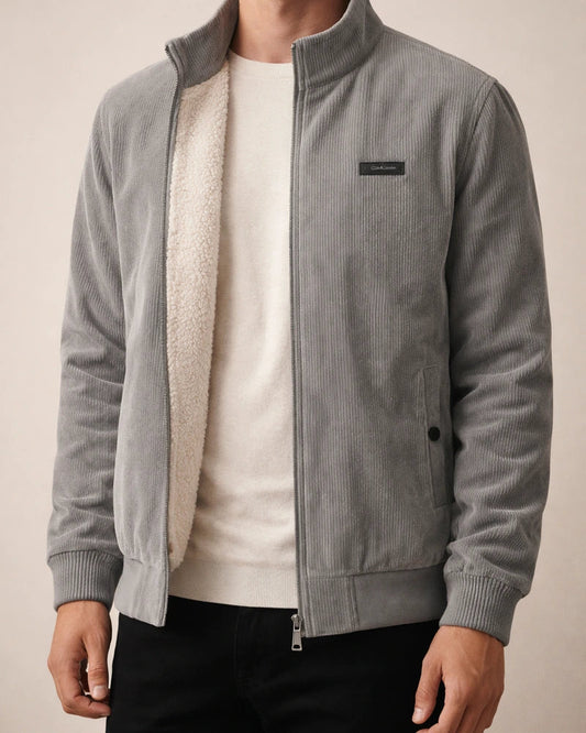 Solid Color Padded Thickened Cotton Jacket Men's Middle-aged Loose Casual Workwear Multi-pocket Corduroy Lapel Jacket Male | JRSEE:aa0277fe-3510-441d-ac58-1b5ed66e0186