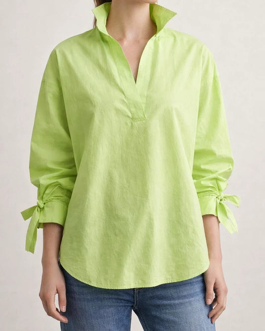 Spring and Summer Ladies Long-sleeved Shirt European and American Women's Street Fashion Loose Solid Color Big Size Shirt Women | JRSEE:6a42bd99-23f6-458e-9633-fcb462ed70dd
