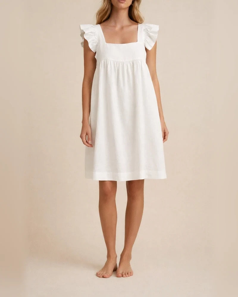 Spring and Summer New Hot Seller Collar Pocket Casual Women Loose Solid Color Princess Dress Sleeveless Commuter Style Dress | JRSEE:0190742e-4ced-4102-9d04-067000df7366