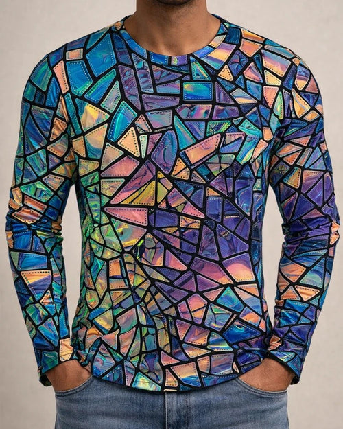 Spring/Fall New Arrival Men's Casual Long-Sleeve 3D Printed T-Shirt | JRSEE:4fb7260d-9cd0-4791-9eeb-e7e292cefdeb