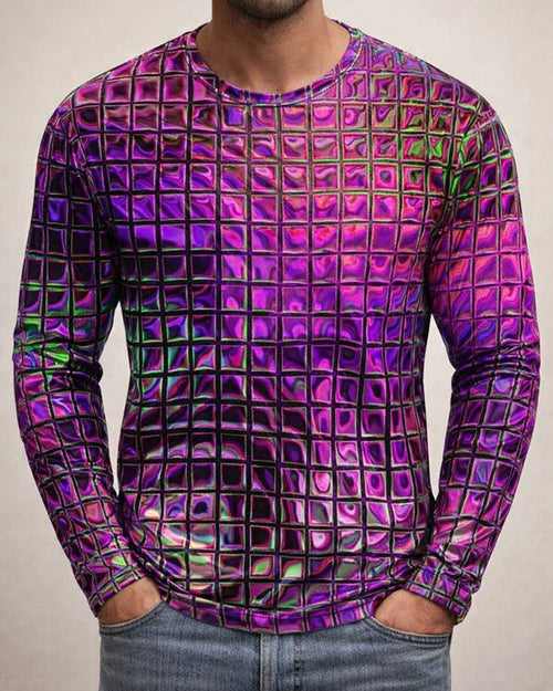 Spring/Fall New Arrival Men's Casual Long-Sleeve 3D Printed T-Shirt | JRSEE:7b1146aa-f61c-4408-a97d-72446f297517