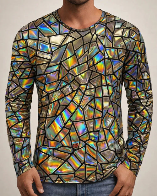 Spring/Fall New Arrival Men's Casual Long-Sleeve 3D Printed T-Shirt | JRSEE:59010d8d-1144-445b-9e00-1ccefab070ad