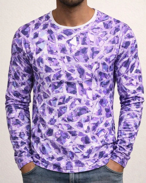 Spring/Fall New Arrival Men's Casual Long-Sleeve 3D Printed T-Shirt | JRSEE:152b0c7e-a8a4-4f37-88f3-06ae3ba033c7