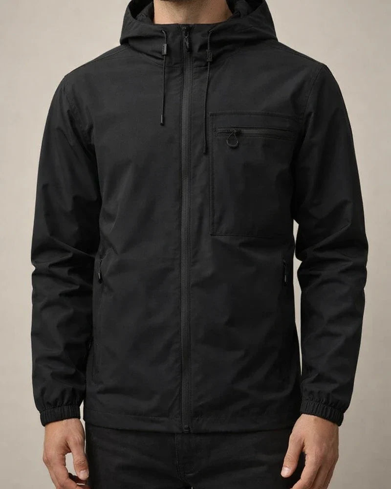 Spring/Fall New Arrival Men's Casual Waterproof Outdoor Jacket Solid Color Windbreaker | JRSEE:791faf4e-9f06-4628-b307-94a63322e281