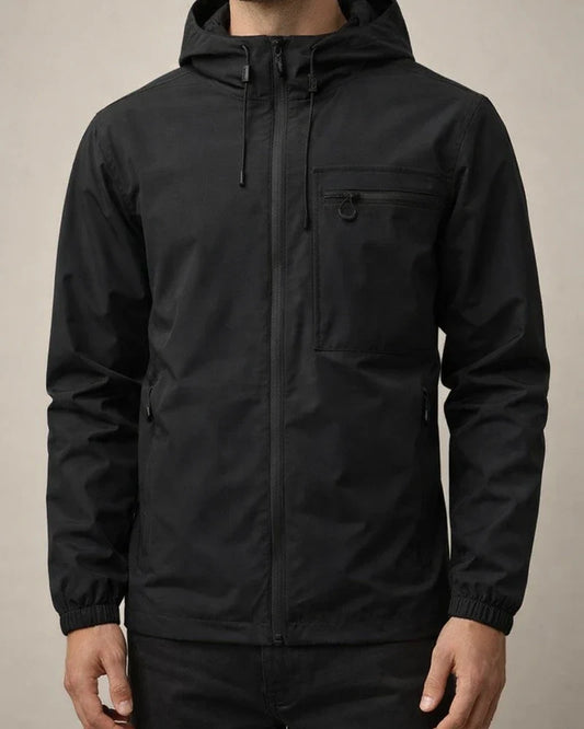 Spring/Fall New Arrival Men's Casual Waterproof Outdoor Jacket Solid Color Windbreaker | JRSEE:791faf4e-9f06-4628-b307-94a63322e281
