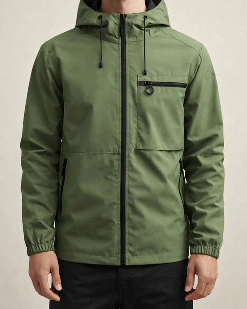 Spring/Fall New Arrival Men's Casual Waterproof Outdoor Jacket Solid Color Windbreaker | JRSEE:924e1c61-d7ee-4d3d-b87b-3512b3175bb9