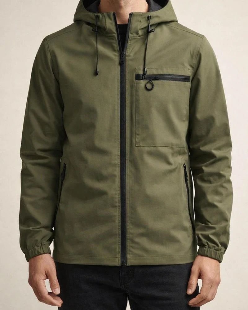Spring/Fall New Arrival Men's Casual Waterproof Outdoor Jacket Solid Color Windbreaker | JRSEE:0fb409d7-5b67-496b-837a-ec1f4b37ce5a