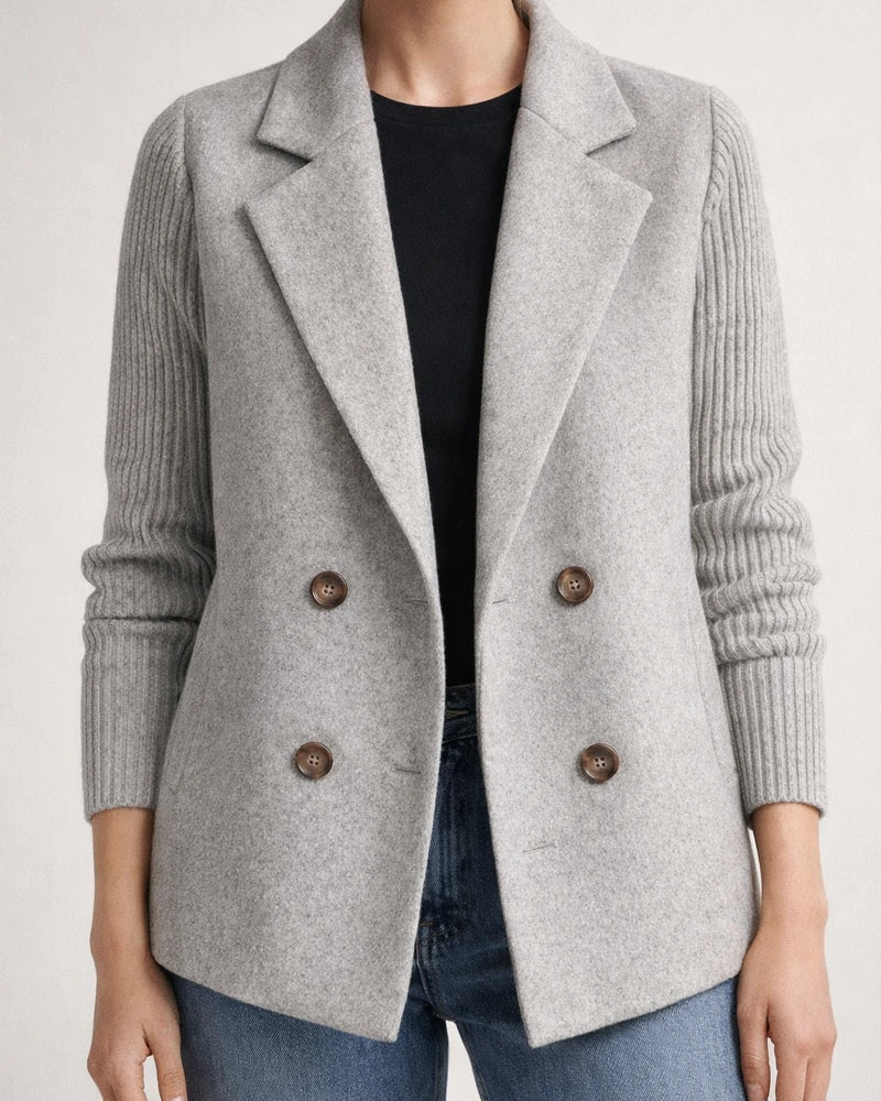 Spring New Arrival Women's Fashionable Woolen Suit Collar Tweed Jacket | JRSEE:0d561991-77f4-449c-9534-7a9a4905b8ca
