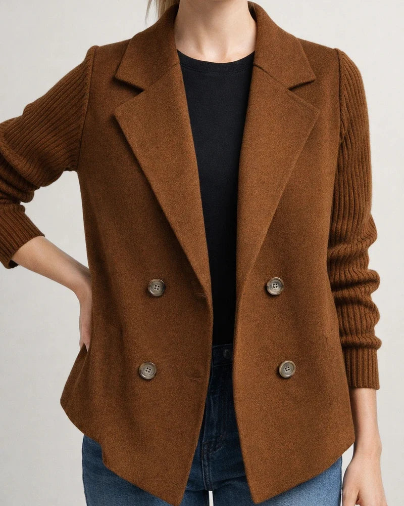 Spring New Arrival Women's Fashionable Woolen Suit Collar Tweed Jacket | JRSEE:64e459c5-02e5-4dd2-b98c-d1bd3fc9dd19