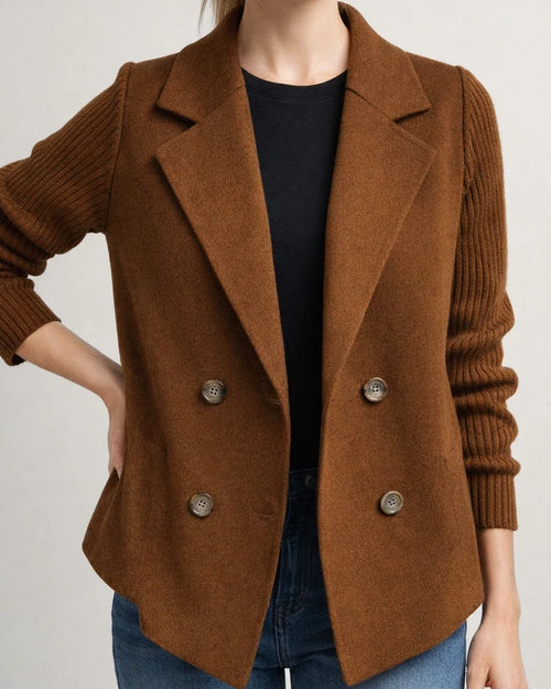 Spring New Arrival Women's Fashionable Woolen Suit Collar Tweed Jacket | JRSEE:64e459c5-02e5-4dd2-b98c-d1bd3fc9dd19