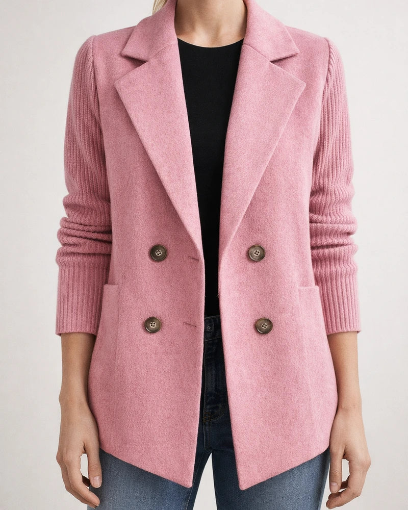Spring New Arrival Women's Fashionable Woolen Suit Collar Tweed Jacket | JRSEE:76344b6b-6607-41bf-8c92-288b68d06881