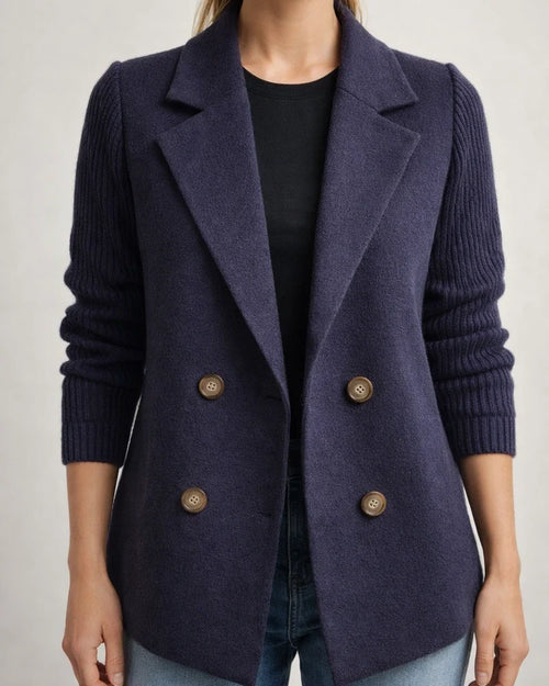 Spring New Arrival Women's Fashionable Woolen Suit Collar Tweed Jacket | JRSEE:7c0d472f-fbc2-42a3-bb2d-643ffcbaa088